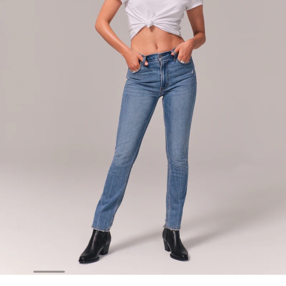 Abercrombie high rise jeans
